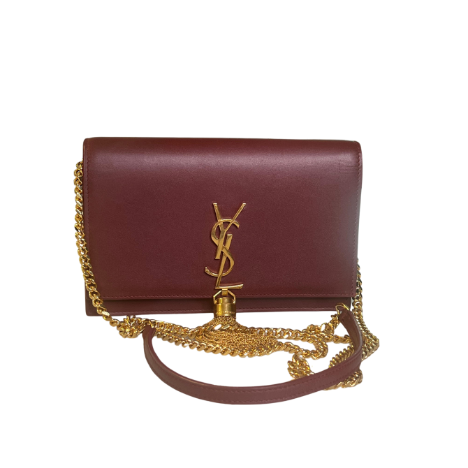 Bolsa YSL Kate Vinho